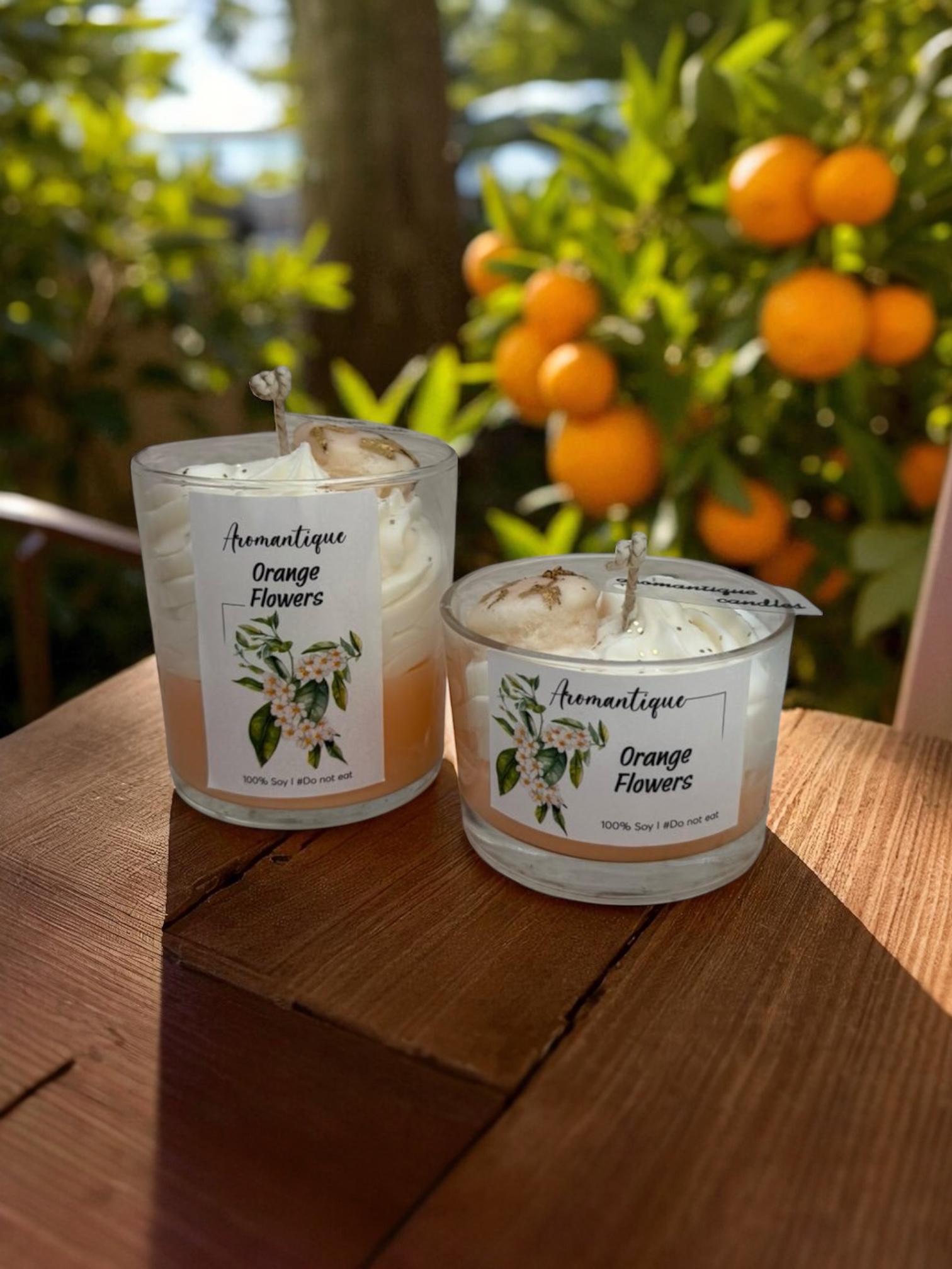 orange & flowers diplo