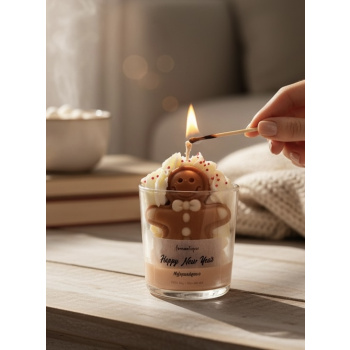 Gingerbread Candle